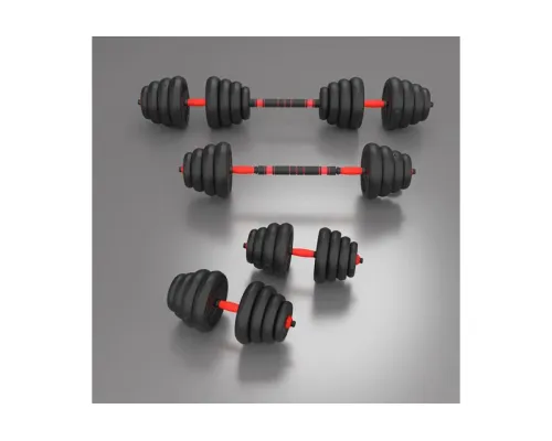 Набір ваг 6в1 30 кг HMS PRO SGN130 Набір ваг 6в1 30 кг HMS PRO SGN130