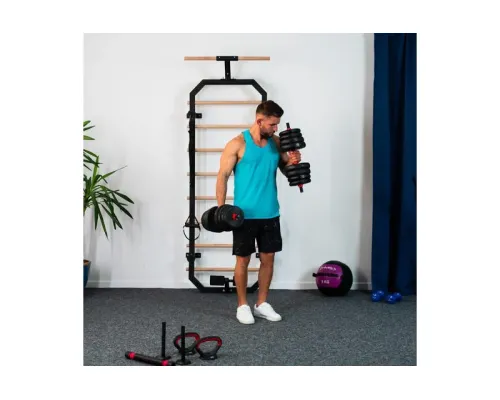 Набір ваг 6в1 30 кг HMS PRO SGN130 Набір ваг 6в1 30 кг HMS PRO SGN130