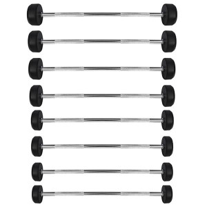 Штанга з гумовим покриттям 35 кг HMS GSG35