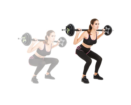 Штанга inSPORTline Pumpstar 20 кг