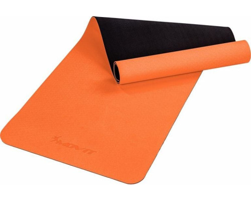 Тренажерний килимок Movit Yoga, 190 х 60 см, помаранчевий Тренажерний килимок Movit Yoga, 190 х 60 см, помаранчевий