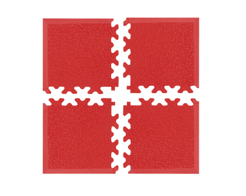 Кутові елементи для килимка inSPORTline Simple Red - 4 шт.