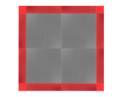 Кутові елементи для килимка inSPORTline Simple Red - 4 шт.