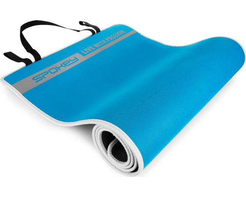 Фітнес-килимок Spokey Fleximat V 180 cm x 60 cm x 0.6 cm - блакитний Фітнес-килимок Spokey Fleximat V 180 cm x 60 cm x 0.6 cm - блакитний