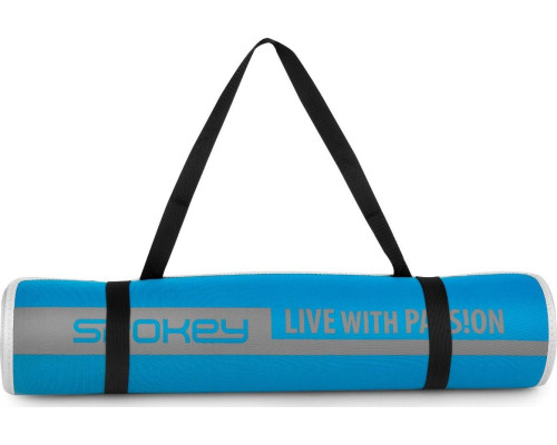 Фітнес-килимок Spokey Fleximat V 180 cm x 60 cm x 0.6 cm - блакитний Фітнес-килимок Spokey Fleximat V 180 cm x 60 cm x 0.6 cm - блакитний