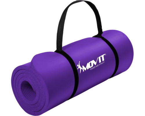 Тренувальний килимок Movit M60201 183 см x 60 см x 1 см фіолетовий Тренувальний килимок Movit M60201 183 см x 60 см x 1 см фіолетовий