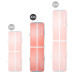 Килимок надувний Airtrack inSPORTline Airstunt 400x100x10 см, рожевий