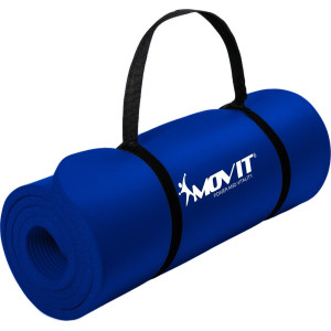 Тренувальний килимок Movit M60205 183 см x 60 см x 1 см темно-синій