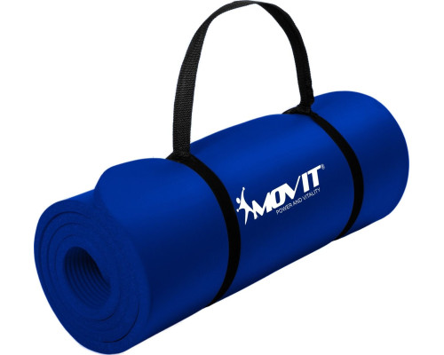 Тренувальний килимок Movit M60205 183 см x 60 см x 1 см темно-синій Тренувальний килимок Movit M60205 183 см x 60 см x 1 см темно-синій