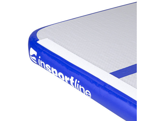 Килимок надувний Airtrack inSPORTline Airstunt 500x100x10 см, біло-синій
