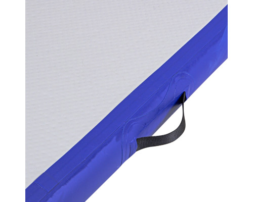 Килимок надувний Airtrack inSPORTline Airstunt 500x100x10 см, біло-синій