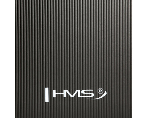 Килимок для йоги та фітнесу YM04 HMS – чорний Килимок для йоги та фітнесу YM04 HMS – чорний