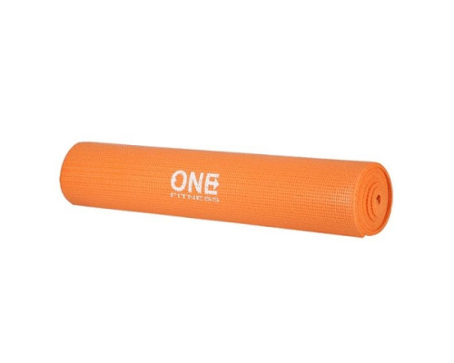 Килимок для йоги та фітнесу YM02 One Fitness – помаранчевий Килимок для йоги та фітнесу YM02 One Fitness – помаранчевий
