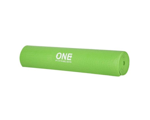 Килимок для йоги та фітнесу YM02 One Fitness – зелений Килимок для йоги та фітнесу YM02 One Fitness – зелений