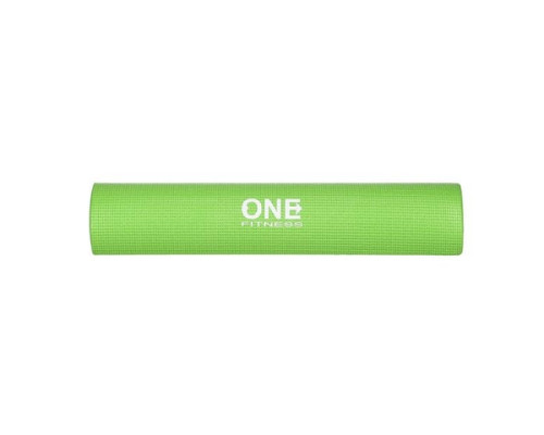 Килимок для йоги та фітнесу YM02 One Fitness – зелений Килимок для йоги та фітнесу YM02 One Fitness – зелений