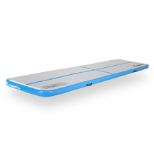 Килимок надувний Airtrack inSPORTline Airstunt 400x100x10 см, білий