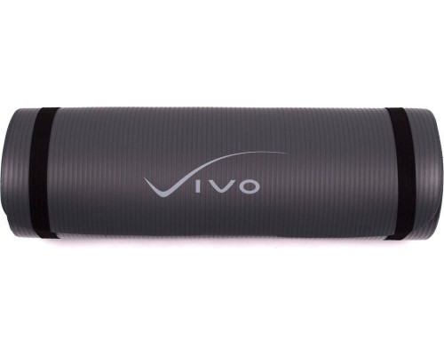 Тренувальний килимок Vivo FA-2052 180 см x 60 см x 1,5 см чорний Тренувальний килимок Vivo FA-2052 180 см x 60 см x 1,5 см чорний