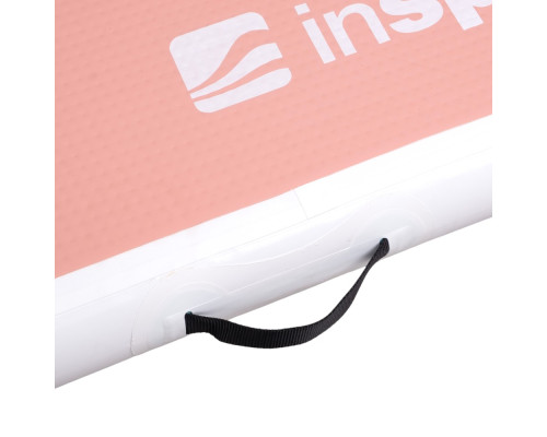 Килимок надувний Airtrack inSPORTline Airstunt 300x100x10 см, рожевий