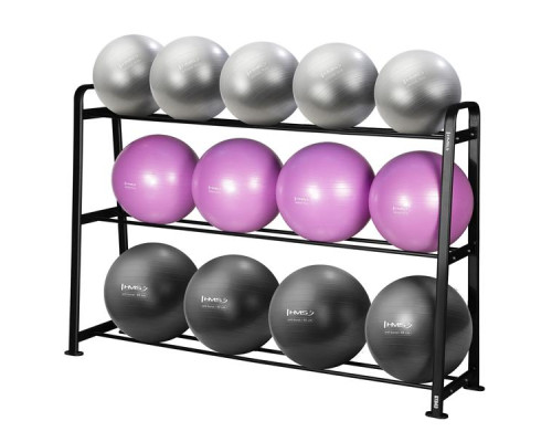 Набір гімнастичних м'ячів HMS YB02 зі стійкою STR43