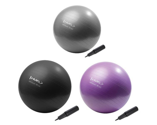 Набір гімнастичних м'ячів HMS YB02 зі стійкою STR43