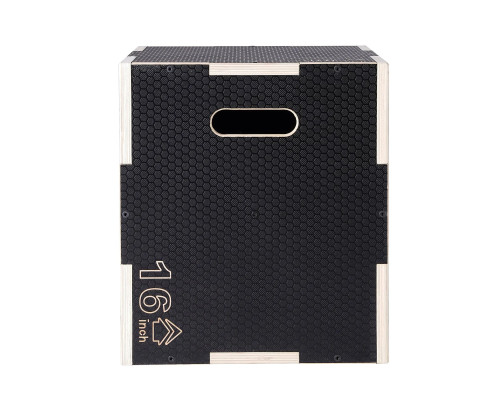 Пліометричний бокс VEVOR 20/18/16 дюймів, чорний