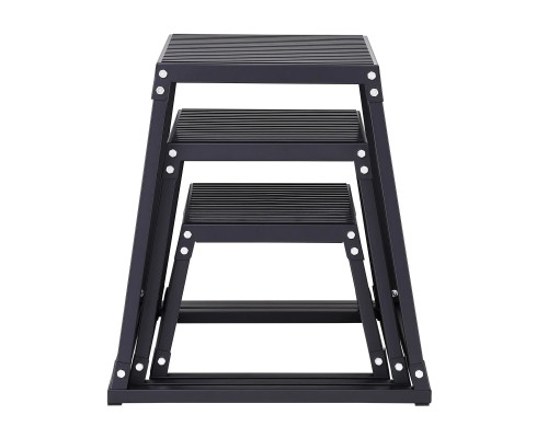 Пліометричний бокс VEVOR 30,5 - 45,8 см - 60,9 см, чорний