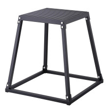 Пліометричний бокс VEVOR 30,5 - 45,8 - 60,9 см, чорний