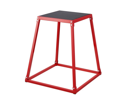 Пліометричний бокс VEVOR 30,5 - 45,8 - 60,9 -  76,2 см, червоний