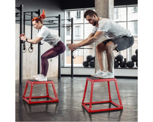 Пліометричний бокс VEVOR СС-Р-12, червоний