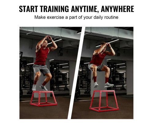 Пліометричний бокс VEVOR СС-Р-18, червоний