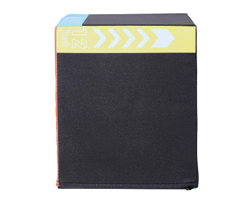 Пліометричний бокс VEVOR 16/14/12 дюймів, різнокольоровий