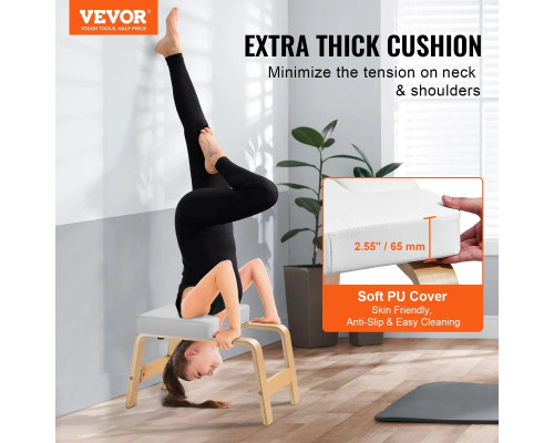 Лавка для йоги VEVOR А3007, біла