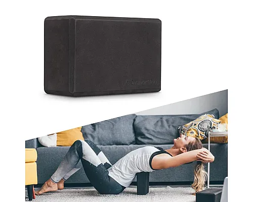 Блок для йоги inSPORTline Bricky M. чорний