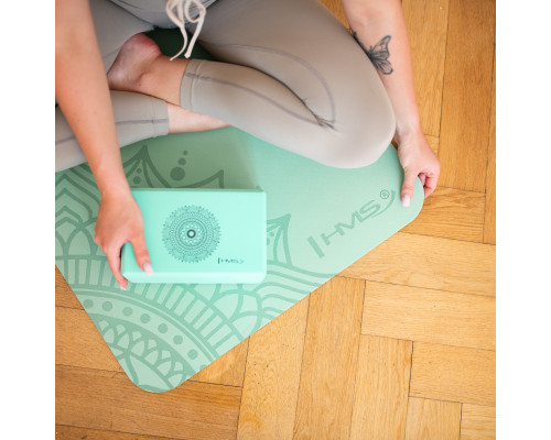 Блок для йоги HMS KJ02 м'ятний