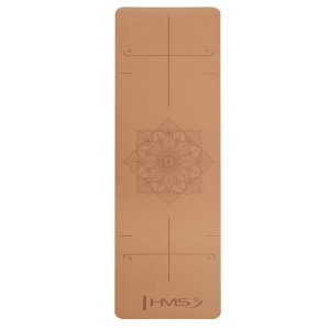 Килимок для йоги YM11 TPE CORK HMS