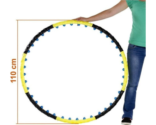 Коло Movit HULA HOP 1,5 кг 110 см з масажем, магнітне, для схуднення Коло Movit HULA HOP 1,5 кг 110 см з масажем, магнітне, для схуднення