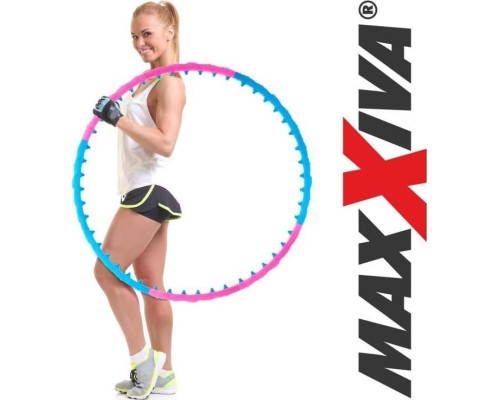 Обруч Maxxiva MAXXIVA, 100 см, синьо-рожевий Обруч Maxxiva MAXXIVA, 100 см, синьо-рожевий