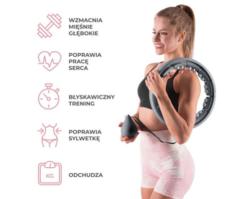 КОМПЛЕКТ HULA HOOP HHW06 ЧОРНИЙ З ГРАВІТАЦІЙНИМ М'ЯЧЕМ ТА ЛІЧИЛЬНИКОМ HMS + ПІДТРИМКА НА ТАЛІЮ BR163 ЧОРНИЙ ПЛЮС РОЗМІР КОМПЛЕКТ HULA HOOP HHW06 ЧОРНИЙ З ГРАВІТАЦІЙНИМ М'ЯЧЕМ ТА ЛІЧИЛЬНИКОМ HMS + ПІДТРИМКА НА ТАЛІЮ BR163 ЧОРНИЙ ПЛЮС РОЗМІР