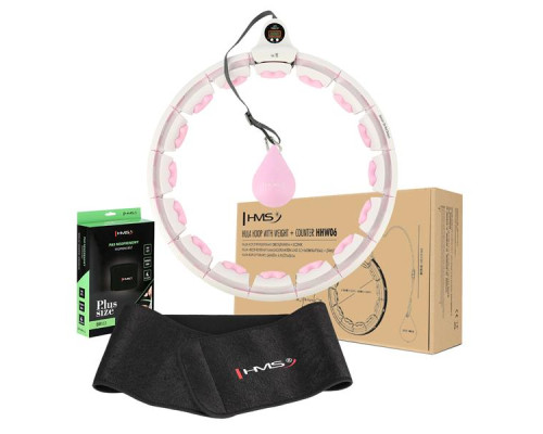 КОМПЛЕКТ HULA HOOP HHW06 РОЖЕВИЙ З ГРАВІТАЦІЙНИМ М'ЯЧЕМ ТА ЛІЧИЛЬНИКОМ HMS + ПІДТРИМКА НА ТАЛІЮ BR163 ЧОРНИЙ ПЛЮС РОЗМІР КОМПЛЕКТ HULA HOOP HHW06 РОЖЕВИЙ З ГРАВІТАЦІЙНИМ М'ЯЧЕМ ТА ЛІЧИЛЬНИКОМ HMS + ПІДТРИМКА НА ТАЛІЮ BR163 ЧОРНИЙ ПЛЮС РОЗМІР