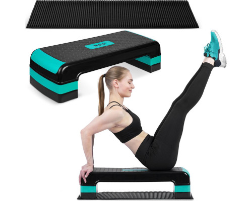 Степ-платформа Neo-Sport Step NS-402 - чорно-бірюзова Степ-платформа Neo-Sport Step NS-402 - чорно-бірюзова