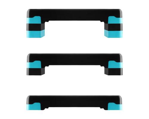 Степ-платформа HMS AS002, чорно-блакитна