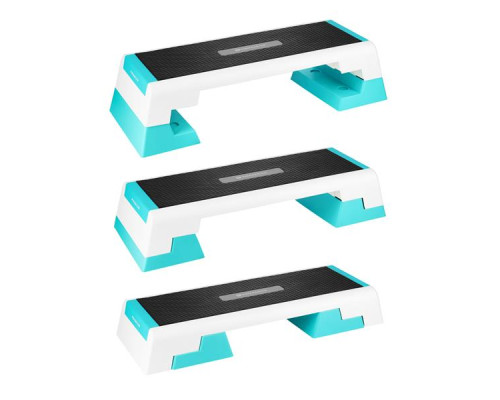 Степ-платформа HMS AS007 PREMIUM, біло-м'ятна