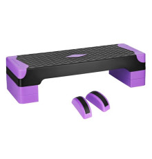 Степ-платформа з балансуванням HMS AS008L чорно-фіолетова