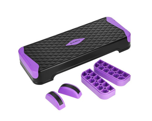 Степ-платформа з балансуванням HMS AS008М, чорно-фіолетовий