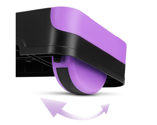 Степ-платформа з балансуванням HMS AS008М, чорно-фіолетовий