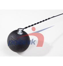 Сталевий змагальний молот 3 кг Polanik Premium Line Black Hammer, IAAF I-17-0854