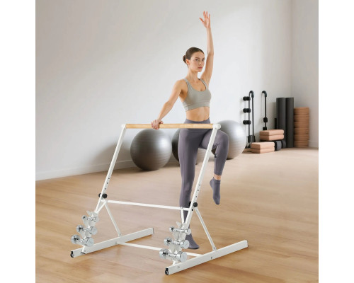 Балетна планка VEVOR CD-WDG08, біла