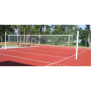 Стійки волейбольні регульовані Yakimasport 107-243 см, білі
