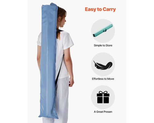 Дитяча гімнастична балка VEVOR SWS8EVAPU 2,35, м'ятно-зелений