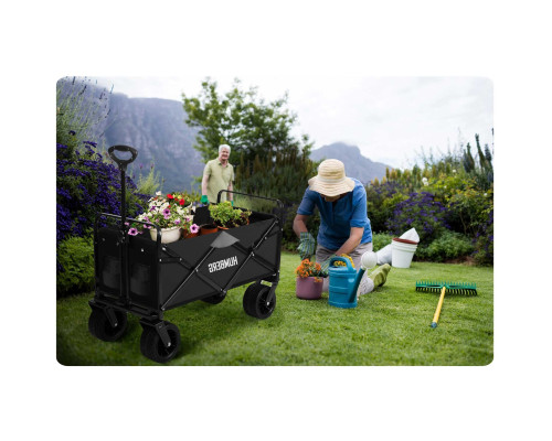 Візок розкладний Humberg HM-512 100 л, чорний